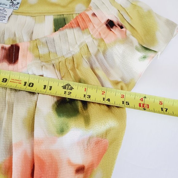 Anthropologie Multicolor Top and Gray Skirt Dress - Picture 6 of 8